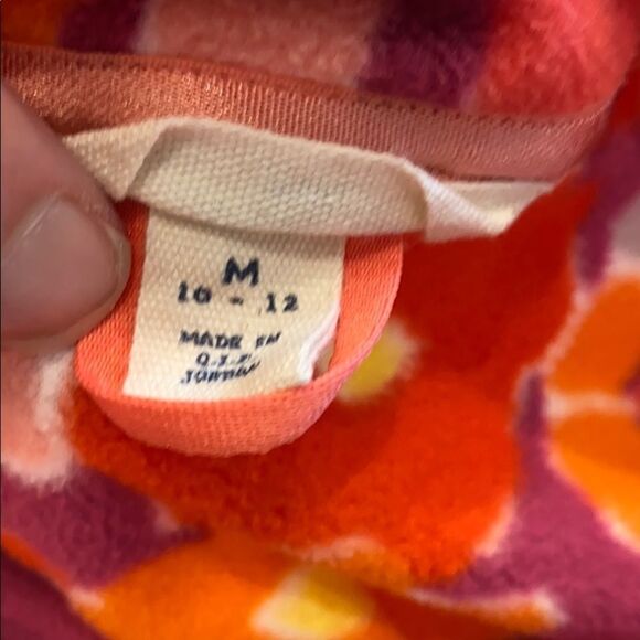Lands’ End Flower Fleece - Picture 5 of 7